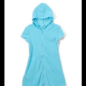 Freestyle Revolution Turquoise Hooded Cover-Up
